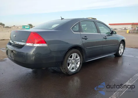 2010 Chevrolet Impala Lt из США, поврежденный, VIN 2G1WB5EK9A1189225